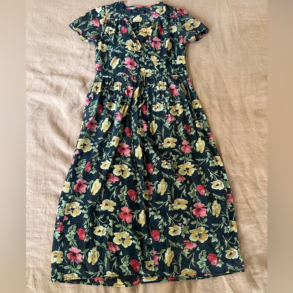Christy Dawn the dawn dress midnight bloom